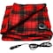 Camco HEATED BLANKET, 12VOLT, 59IN X 43IN, RED/BLACK PLAID 42804 - alternate 7